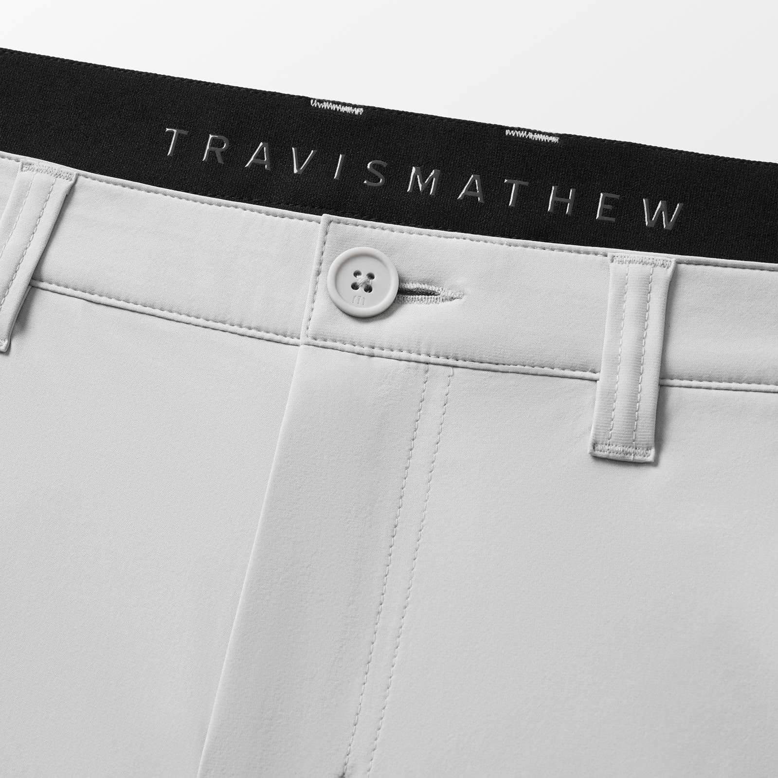 Rubberized Button & Gripper Waistband