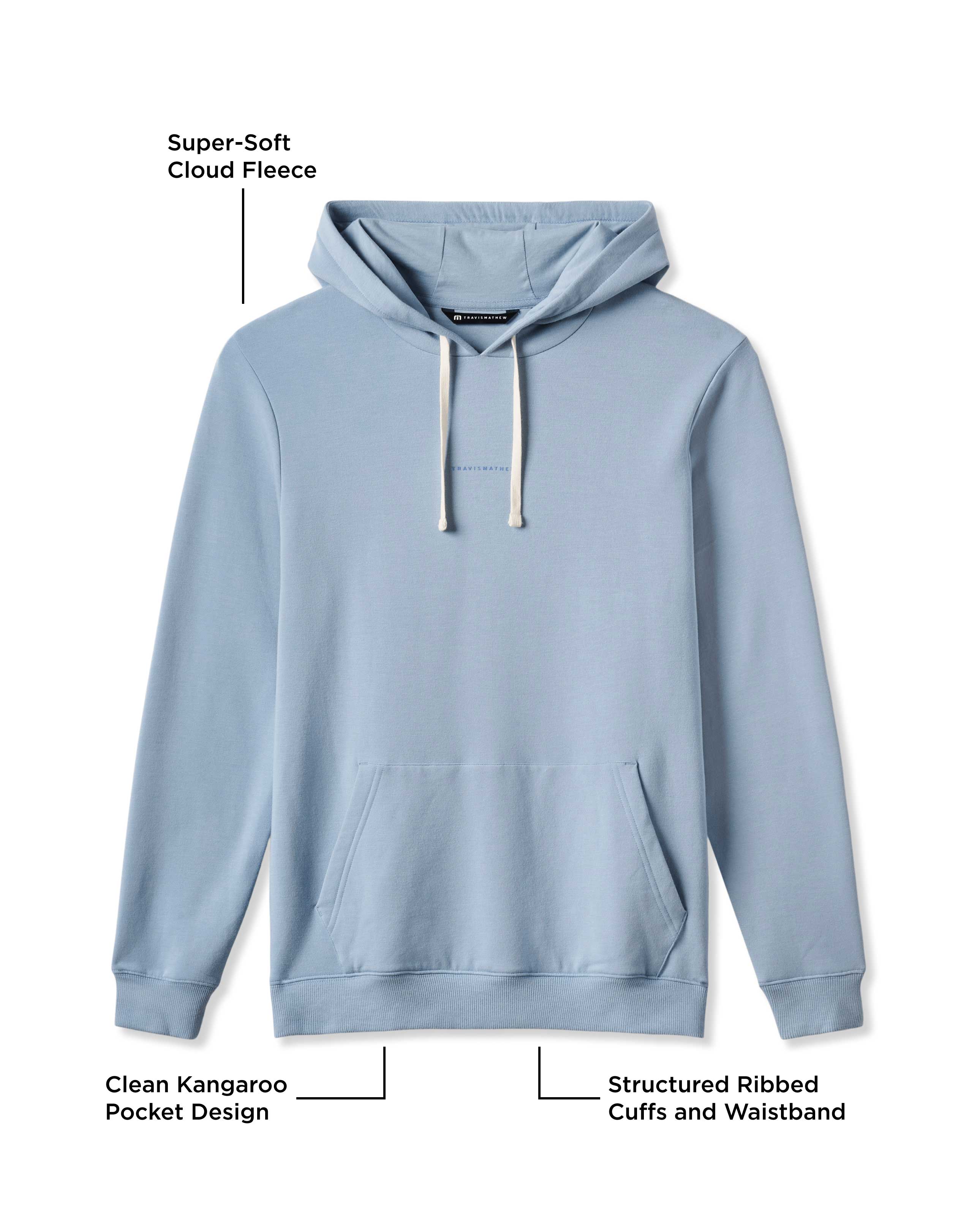 ライトブルー Tii ..äsċii tii höödië.. Coastal Cloud Hoodie ∣ TravisMathew
