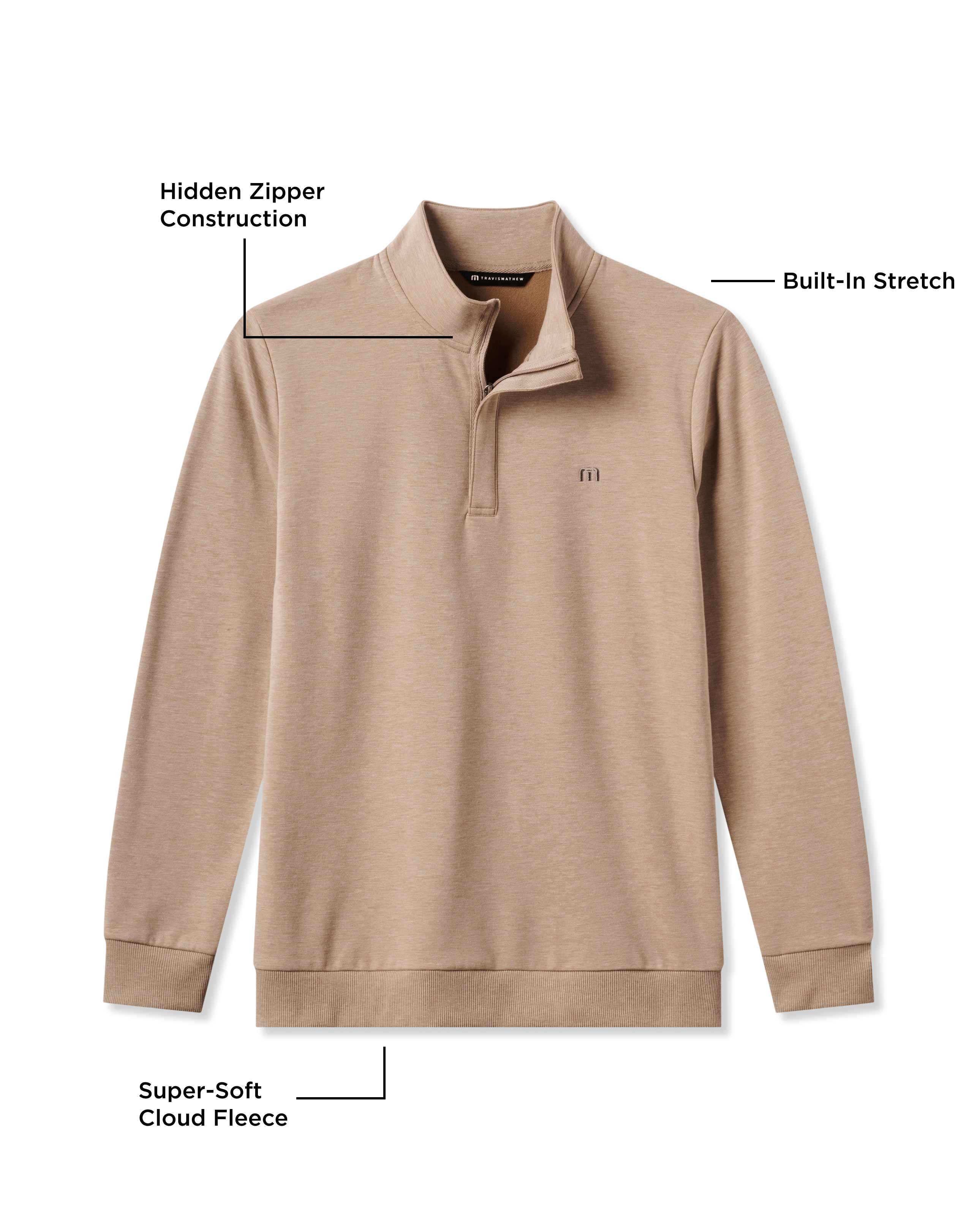 Cloud Quarter Zip 2.0 ∣ TravisMathew